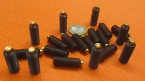Kmac Alloy Steel Set Screws, Brass Tip, 3/8-24 x 1.00" Thread Length, 10 Pcs - Picture 1 of 13