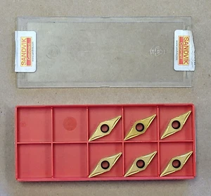 SANDVIK COROMANT INSERT VBMT 16 04 04-UM VBMT 331-UM GRADE 1525 | 6 PCS. - Picture 1 of 9