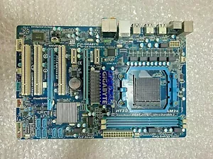 Placa madre Gigabyte GA-870A-USB3L AMD 870 (RX881) zócalo AM3 ATX - Imagen 1 de 2