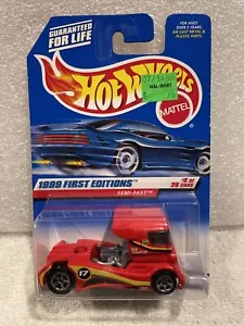 Hot Wheels 1999 First Editions Semi-Fast Tractor Single Grill BLISTERPACK CARDED - Picture 1 of 6