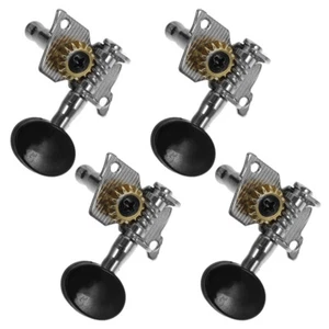 4 Pcs Ukulele Rotation Geared Tuners Open Frame Tuning Pegs Machine Heads - Bild 1 von 12
