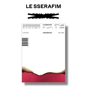 LE SSERAFIM 1st Studio Album [UNFORGIVEN] DUSTY AMBER CD+Book+P.Card+Poster+etc - Imagen 1 de 15