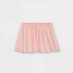 NEW Cat & Jack Girls' Dance Activewear Skirt - Pink Size XS 4/5 - Picture 1 of 6