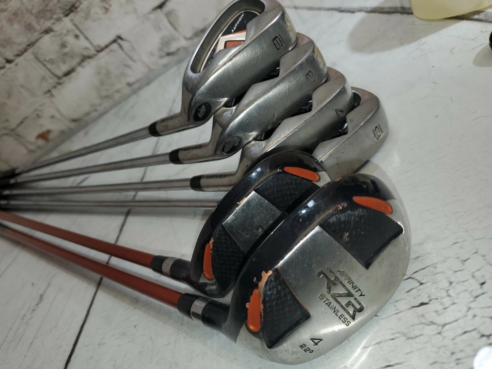 Mens Affinity RZR Golf Club Set Of 4 Irons 4&5 Driver  - Image 1 of 4