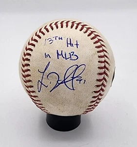 Juego Autografiado Lars Nootbaar Usado Hit #13 MLB y Beckett Certificado de Autenticidad Cardinals - Imagen 1 de 2
