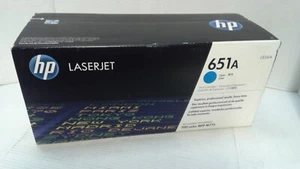 Cartuccia toner sigillata HP 651A Laserjet ciano CE341A - Foto 1 di 9
