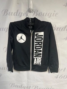 Air Jordan Kids Black Full Zip Jacket XS 3-4 Yrs - Picture 1 of 5