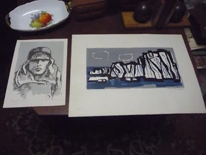 2x Rehmann Ernst (1906 Wallburg/Baden Karlsruhe 1996) der Junge , Klippen - Bild 1 von 10