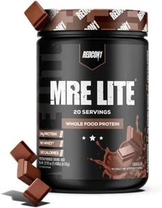 REDCON1 MRE Lite Protein Powder Chocolate 20 Servings – Whole Food, Whey-Free NW - Picture 1 of 7