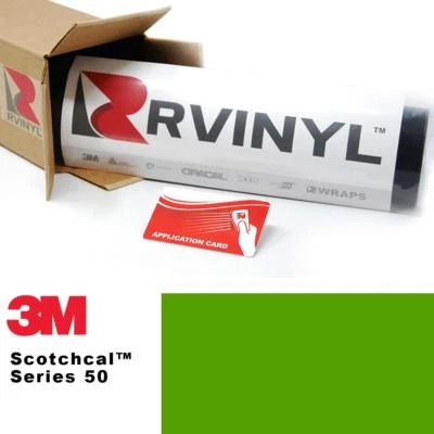 3M 50 Scotchcal Grass Verde 73 Vinilo Película Artesanal Letrero Calcomanía Hobby Hágalo Usted Mismo Hoja Rollo Foto 1 de 4