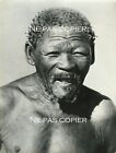 BUSHMEN Bochiman Busman KALAHARI Afrique Botswana vers 1950 photo par Y. Métais