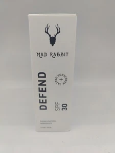 Mad Rabbit 3.4oz Defend Tattoo Sunscreen SPF 30 Tube NEW IN BOX Exp 06/2025 - Picture 1 of 6