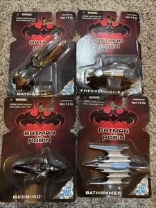 1997 Kenner Batman and Robin Redbird Batmobile Bathammer Freeze diecast Hasbro - Imagen 1 de 9