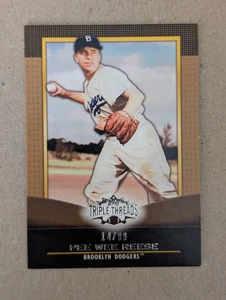 2011 Topps Triple Threads - Pee Wee Reese #58 Gold /99 - Picture 1 of 3