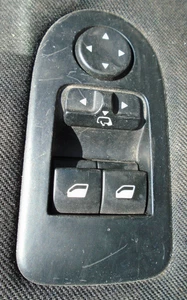 09 PEUGEOT 407 COUPE 2.0 HDI WINDOWS & MIRROR SWITCH PANEL 05-11 BREAKING CAR - Picture 1 of 3