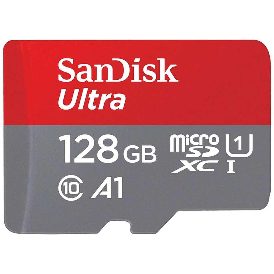 128GB Ultra Scheda Microsdxc Adattatore SD Fino a 140 Mb/S Con Prestazioni App