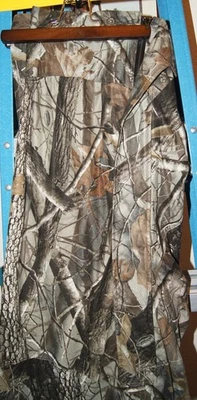 CABELAS (931867) DRY-PLUS REAL TREE WOODLANDS CAMO BIB OVERALLS 4XL TALL - Image 1 of 4