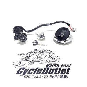 2025 11-25 SUZUKI GSXR600 GSXR750 OEM IGNITION SWITCH KEY GAS CAP SEAT LOCK SET - Picture 1 of 16