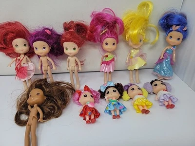 Strawberry Shortcake Berry Best Friends Hasbro Lote de 11 Muñecas Pequeñas y Altas  Foto 1 de 4