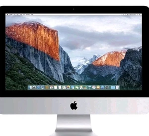 Apple iMac 2015 21.5" Intel i5 1TB HDD 16GB RAM Silver - Wireless Mouse Keyboard - Picture 1 of 8