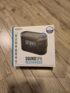 New HoMedics Soundspa Recharged Sleep Solutions Projection Digital Alarm Clock - Picture 1 of 5