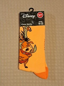 Disney Crew-Socken für Erwachsene Timon & Pumbaa König der Löwen - Bild 1 von 3
