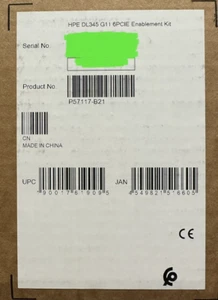 HPE ProLiant DL345 Gen11 6 PCIe x16 Enablement Kit P57117-B21 - Afbeelding 1 van 4