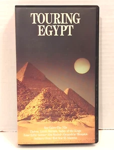 Questar Touring Egypt VHS 1988 Egyptology Sphinx Cairo Nile Pyramids Sakkara HTF - Picture 1 of 5