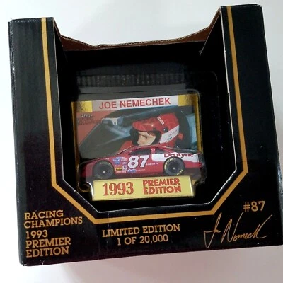 Racing Champions 1993 Premier Ed. JOE NEMECHEK, #87, Dentyne, 1:64, #08888 - Изображение 1 из 2