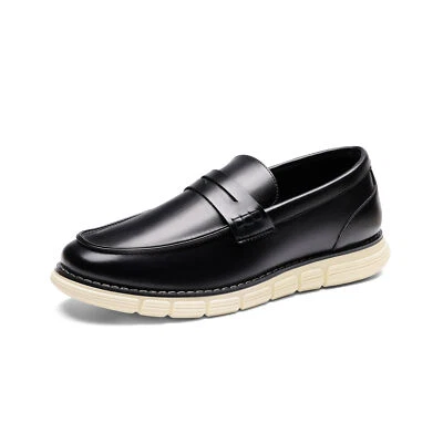 Men's Casual Dress Shoes Slip-on Lightweight Penny Loafers Shoes Size - Image 1 of 4