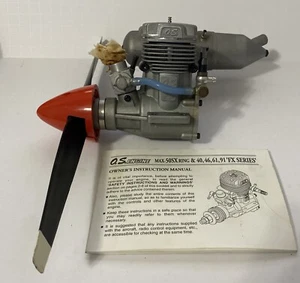 Os Max.61 Fx E-4010 With Spiner & Propeller - Picture 1 of 5
