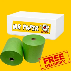 76 mm - 76 mm Green Drystream / Wäscheband / Nassfestrollen - 20er Karton - Bild 1 von 2