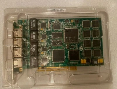 NEW Dialogic Diva Server 800-665-01 4BRI-8 PCI v2.0 Quad BRI ISDN IVR Interface - Image 1 of 3