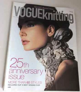 RARE Vogue Knitting Magazine - 25th Anniversary Issue - Fall 2002 - Imagen 1 de 2