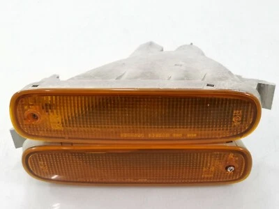 JDM Nissan Silvia S14 200sx Ámbar Parachoques Lámpara Señal de Giro Luz 1993-98 OEM Par Foto 1 de 4