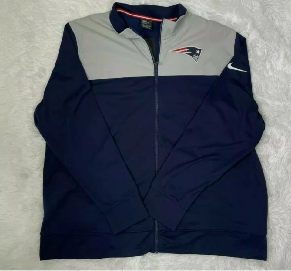 Nike Minnesota Vikings NFL Full Zip Jacket NKB6-008Y Men’s Size XXL 2XL