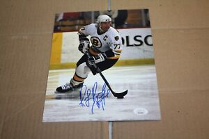 BOSTON BRUINS RAY BOURQUE #77 SIGNED AUTOGRAPHED 8X10 PHOTO HOF 04 JSA WITNESS