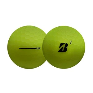 Bridgestone e12 Matte Green Used Golf Balls in Mint Condition, AAAAA Quality - Picture 1 of 8