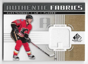 11/12 SP GAME USED AUTHENTIC FABRICS GOLD 'A' GAME JERSEY Alex Tanguay #AFAT - Picture 1 of 1