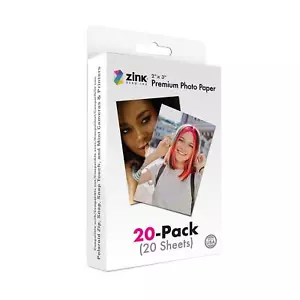 Zink 2"x3" Premium Fotopapier 20er-Pack kompatibel mit Polaroid Snap Snap Tou... - Bild 1 von 4