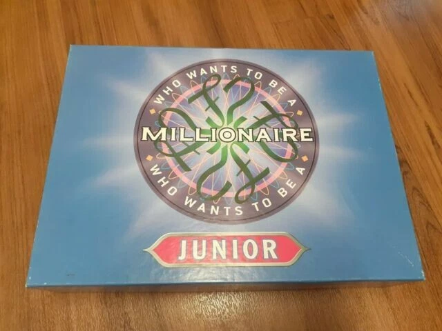 Who Wants to be a Millionaire JUNIOR Board Game - 2000  - Image 1 of 1