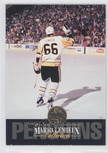 1993-94 Leaf Mario Lemieux Collection Mario Lemieux #10 HOF
