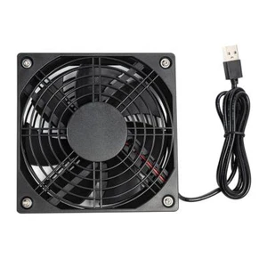 5V USB Computer Chassis Cooling Fan Wireless Router Set-top Box Mute Cooler - Photo 1/5