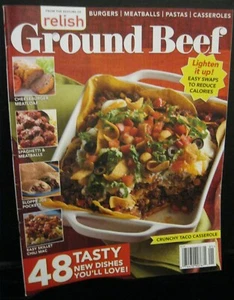 FROM THE EDITORS OF RELISH   GROUND BEEF EASY SWAPS TO REDUCE CALORIES  COOKBOOK - Bild 1 von 3