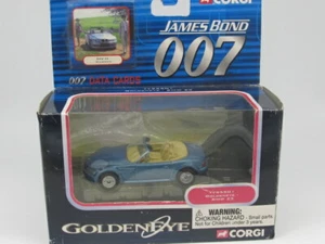 CORGI JAMES BOND 007 BMW Z3 ROADSTER 'GOLDEN EYE' + DATA CARD SET - Picture 1 of 10