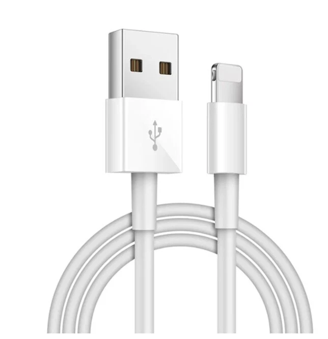 1m USB Data Charging Cable for iPhone 6 6S 7 8 Plus X XR XS 11 Pro Max 5S 5C 5 S - Image 1 of 1