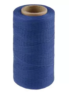 Waxed Sail Twine / Whipping & Sewing Thread - 1/4 pound bulk spool BLUE - Picture 1 of 2