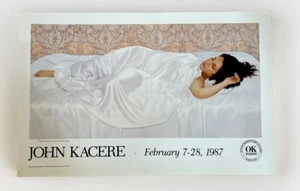 JOHN KACERE POSTER "TRACY 1987 Rare HTF NM NOS🔥 25x17" - Picture 1 of 5