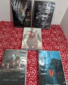 VIKINGS DVD, COMPLETE 1ST, 2ND,3RD AND 4TH Volume 1,2,Seasons - Picture 1 of 2