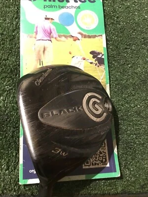 Cleveland CG Left Handed Black 16* 3 Wood Seniors Miyazaki 3gA Graphite 41.5” LH - Image 1 of 4